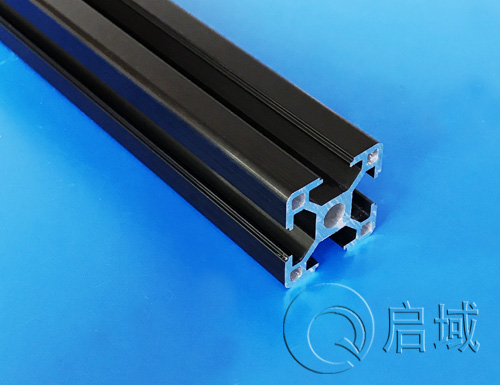 鋁型材 QY-8-3030黑色 鋁型材 QY-8-3030黑色